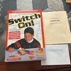 Switch In Electric Circuit Game For Young Scientist 