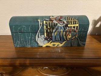 Chest With Egyptian Decor