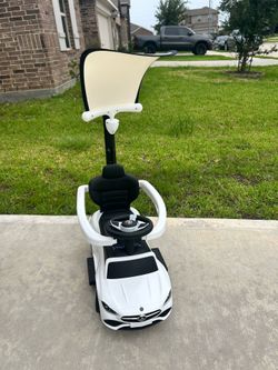 Mercedes-Benz Ride On Push Car