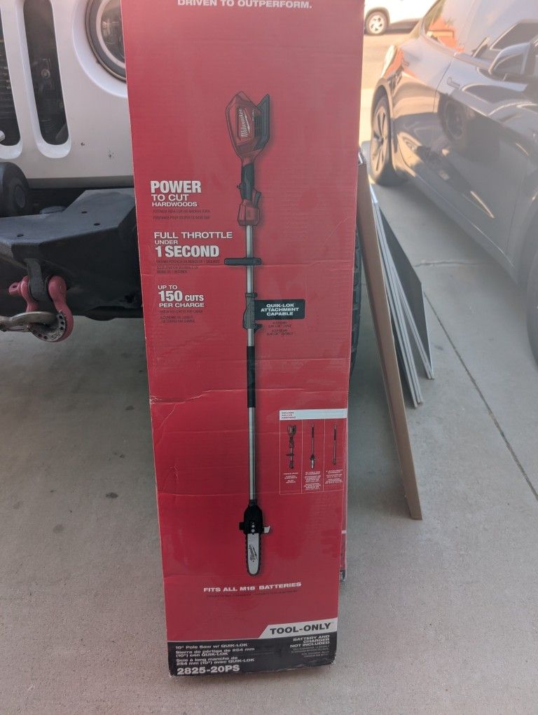 Milwaukee M18 10' Pole saw