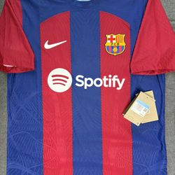 Nike Men's FC Barcelona 2023/24 Match Home Dri-FIT ADV Soccer Jersey