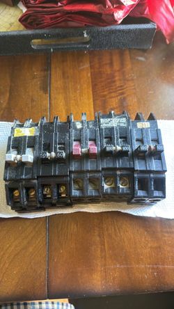 Original Zinsco Breakers  40-100 amp