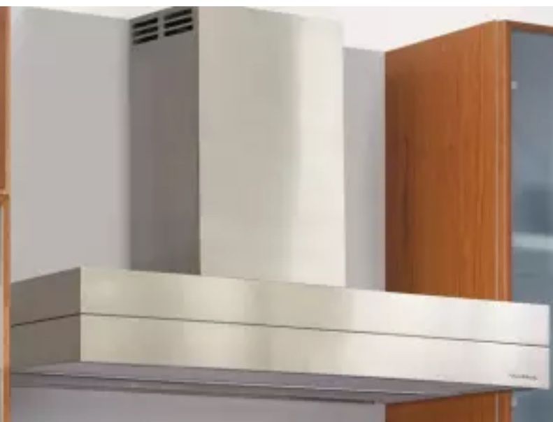 Wall Mount Chimney Hood with Internal Blower, Centrifugal Grease Extractor