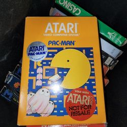 1982 Atari Games In Bix With Instruction Books! 