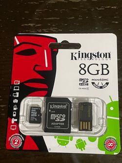 Kingston Digital Multi-Kit/Mobility Kit 8 GB Flash Memory Card Reader, MBLY4G2/8GB