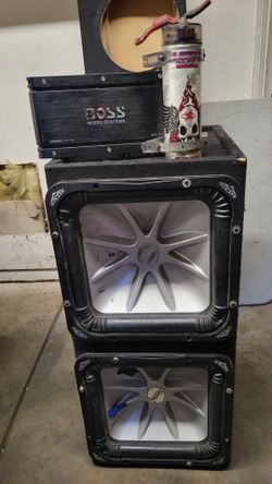 Kicker solobaric  / amp / capacitor bundle