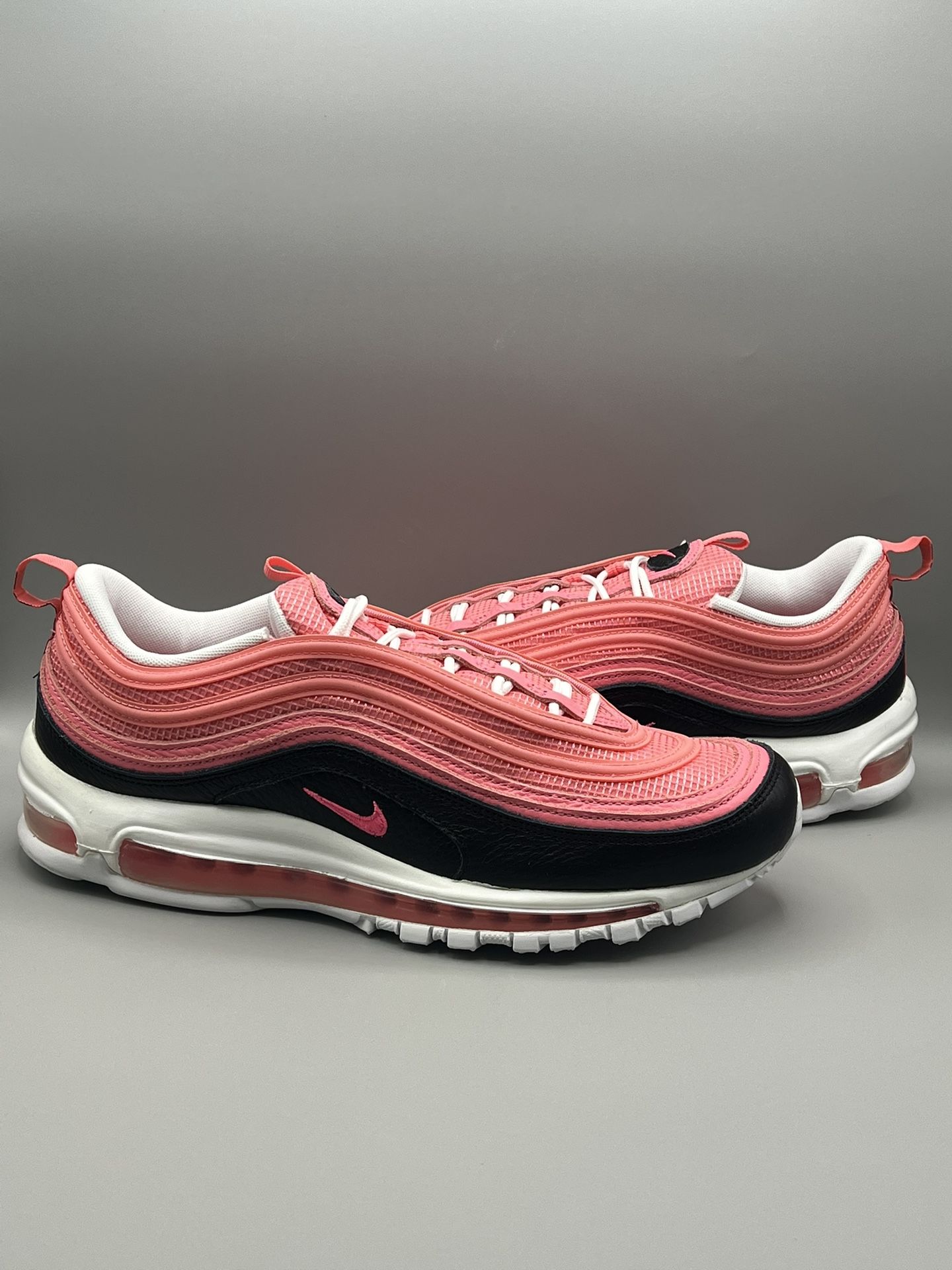 2022 Nike Air Max 97 Pink Gaze Black Retro Shoes Men's Size 11