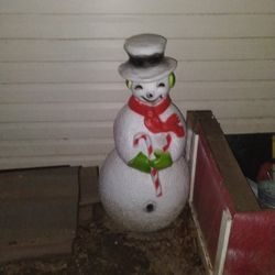 Snowman Blow Mold