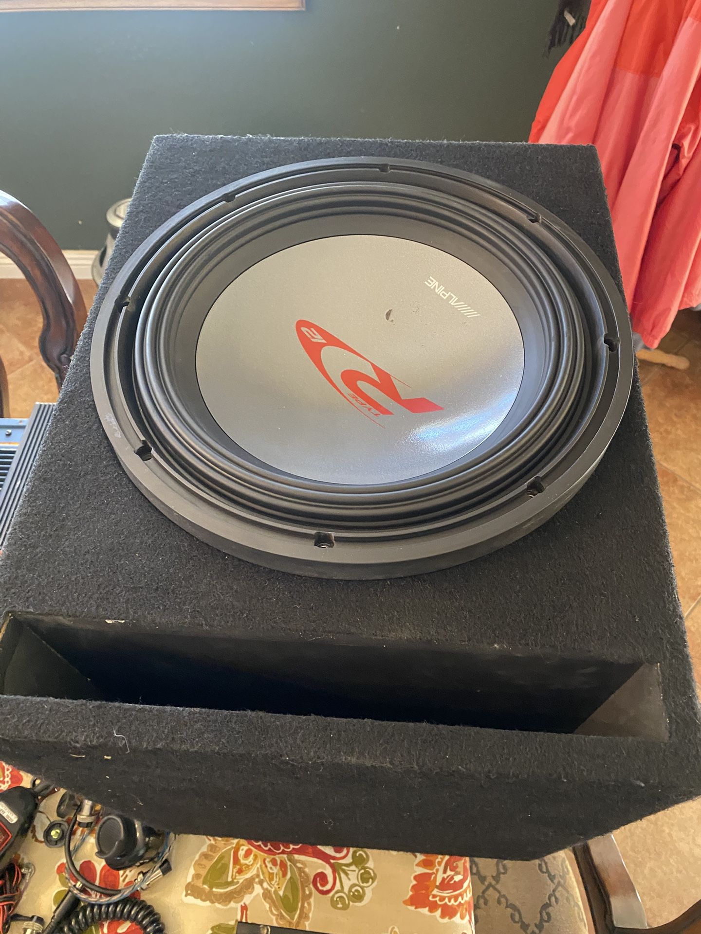 12” ALPINE SUBWOOFER…….. DVC 4