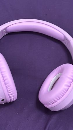 Purple Wireless Over-Ear Headphones