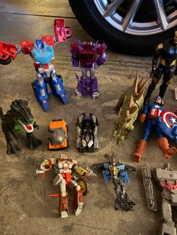 Transformers and action figures