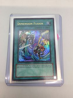 Dimension Fusion Invasion of Chaos Ultra Rare Yugioh Yu-gi-oh