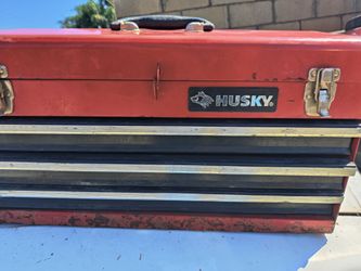 Husky Metal Tool Box with Drawers