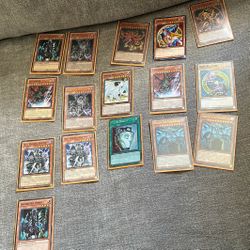 A lot Of Yu Gi Oh Cards I Have  Had Them Since I Was 9 I Liked Collecting Them But Now I’m Trying To Save My Money