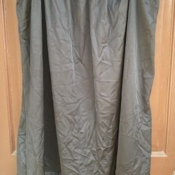 Velrose Black Satin Trim Half  Slip Skirt 31” Long .