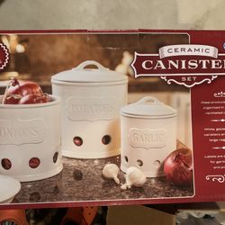 Ceramic Canisters For Kitchen 