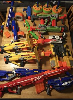 Nerf guns. Bulk