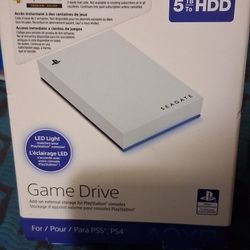 5TB External HDD for PlayStation 5 PS5 Seagate USB 3.0 Hard Drive, NEW