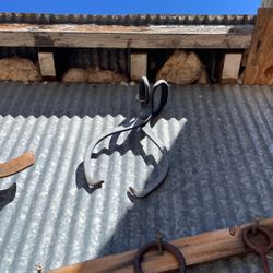 Ice Tongs, Bale Scale, Crucible, Ect