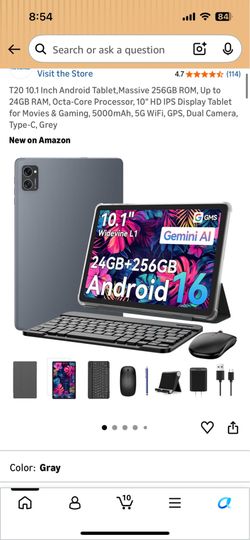 10.5 Inch Android Tablet