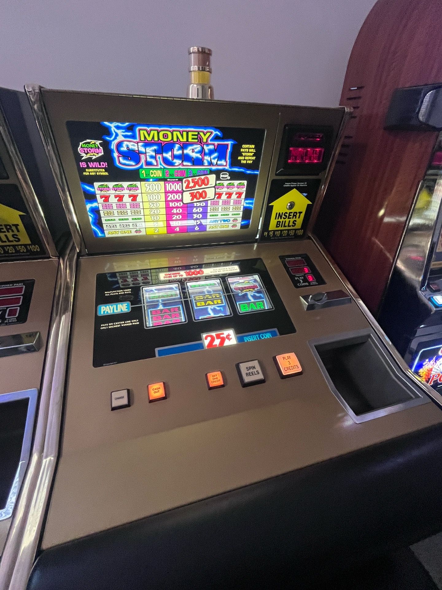 Money Storm Slant Top Slot Machine for Sale in Las Vegas, NV - OfferUp