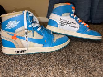 Jordan 1 Retro High Off-White University Blue