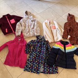 Girl Jackets Sweaters Bundle Lot
