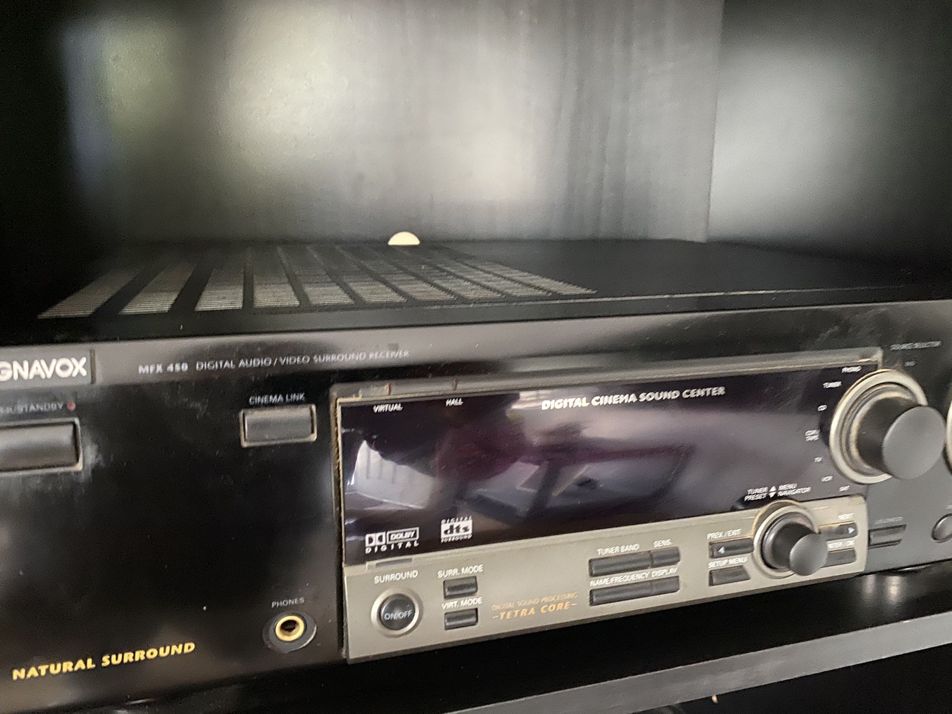 Magnavox surround receiver
