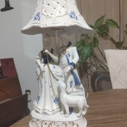 Vintage Porcelain Lamp