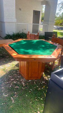 Poker table