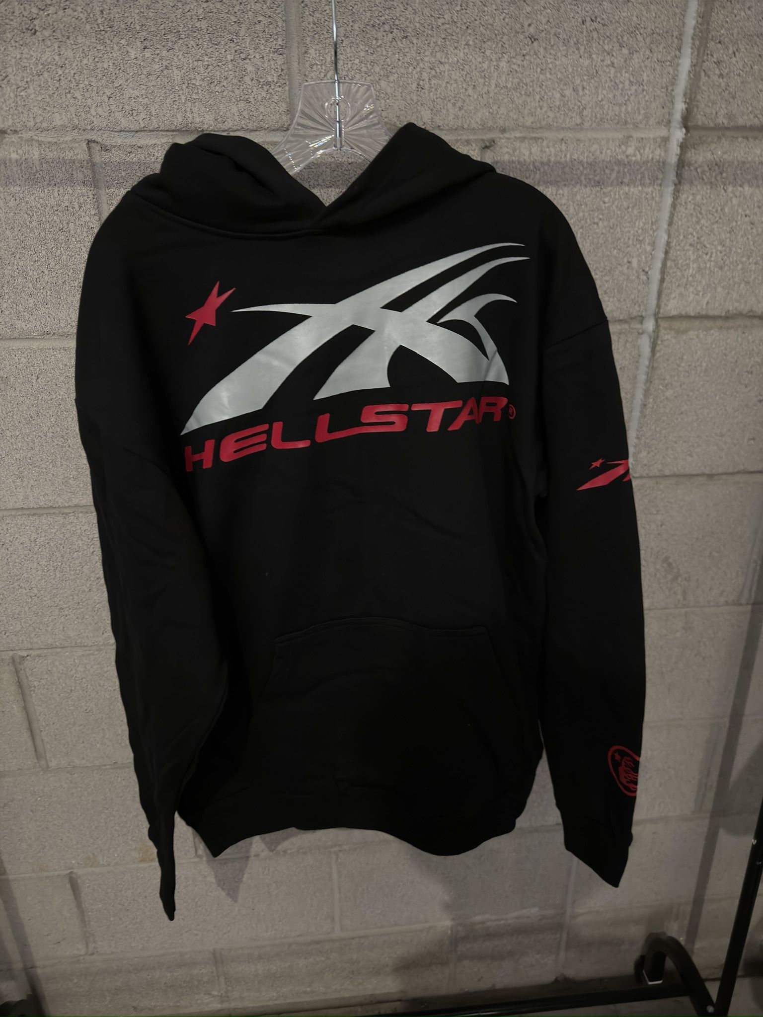 Hellstar sports hoodie red 