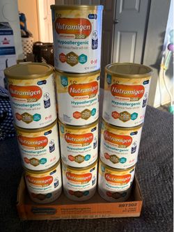 Nutramigen hypoallergenic formula (10 cans)