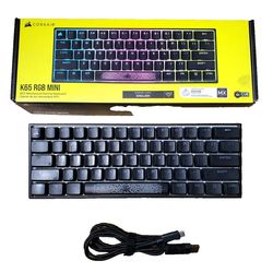 Corsair K65 Mechanical 65% Gaming Keyboard Black tested good