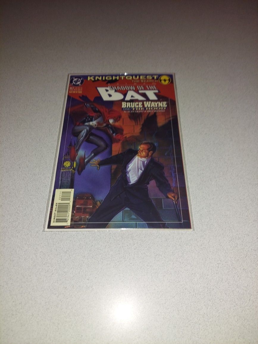1993 BATMAN SHADOW OF THE BAT #21 COMIC BAGGED AND BOARDED