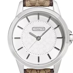 COACH WOMEN'S CLASSIC SIGNATURE STRAP WATCH 31MM