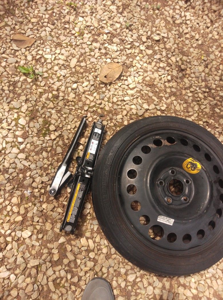 Car Jack And Spare