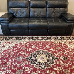 Free Couch. Leather. Power Recliner. USB Charger