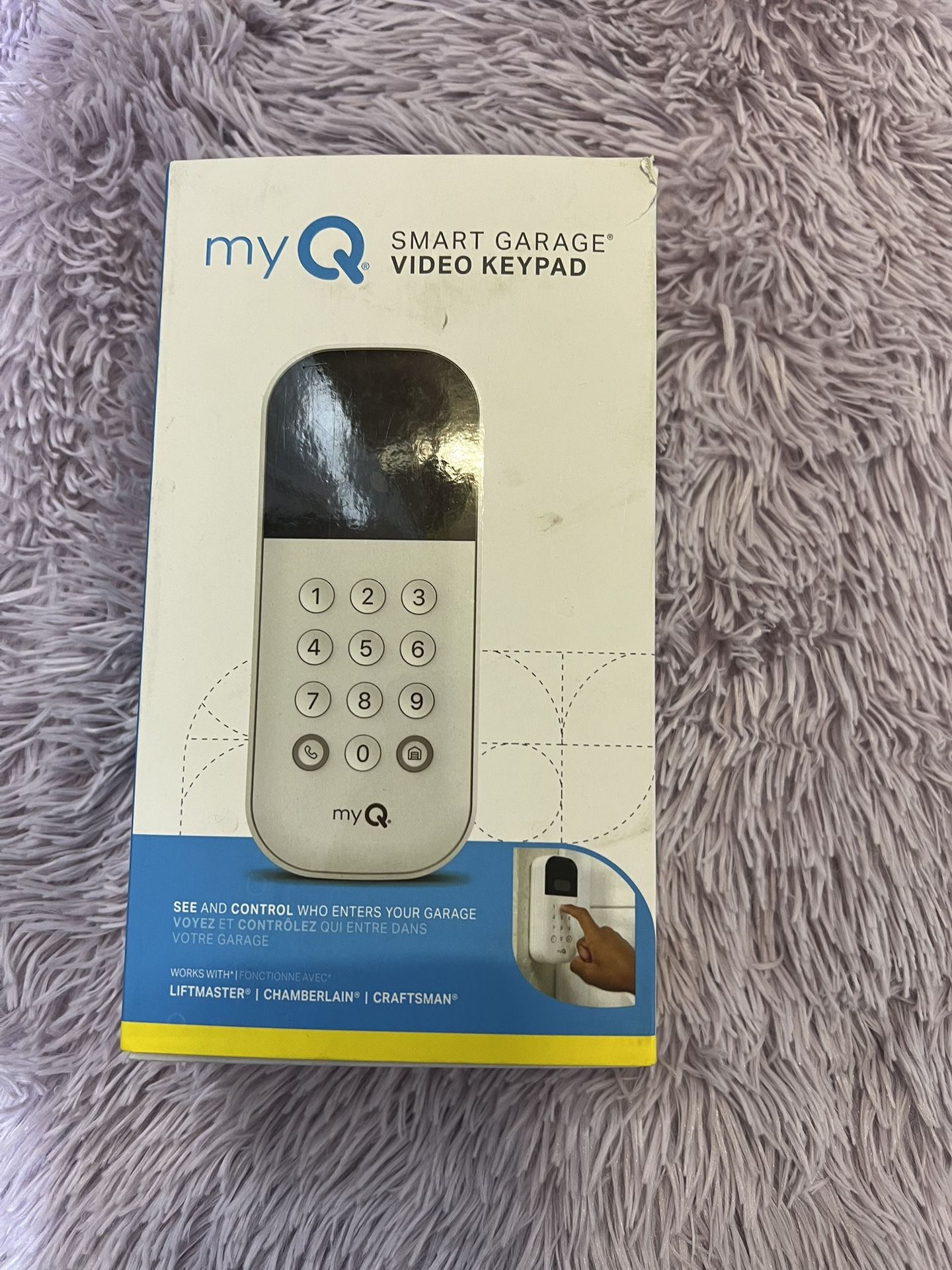 Smart garage keypad