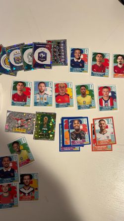 200+ World Cup stickers