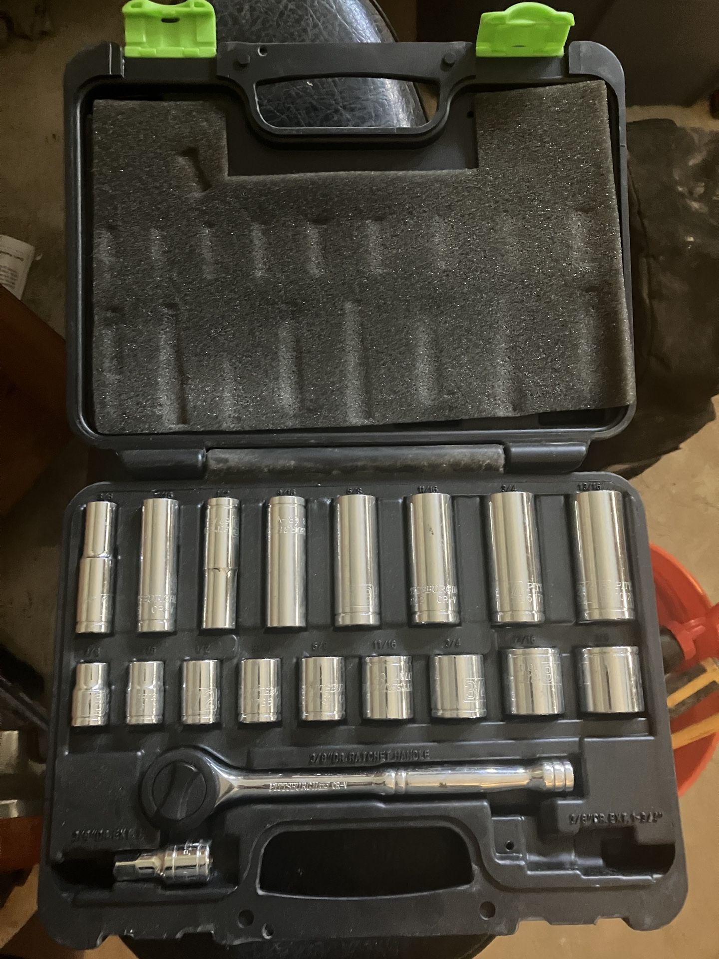 $15 Pittsburgh Pro 3/8” Ratchet Set