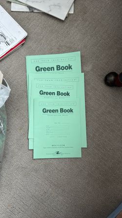 Green book $3 for 4