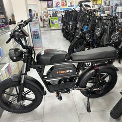 Tamobyke T73 Max Electric Bike Dual Battery! Finance For $50 Down Payment!!