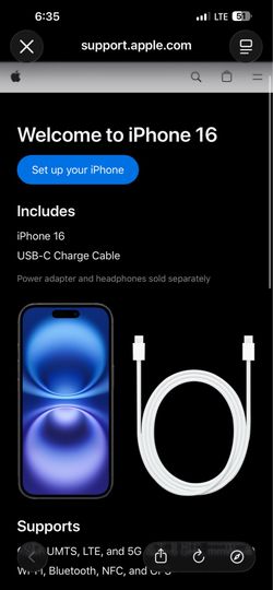 iPhone 16 Brand new in Box