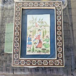 Vintage Persian Miniature Painting  - See Details Below 