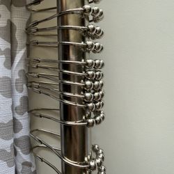 Shower Curtain And Rod 