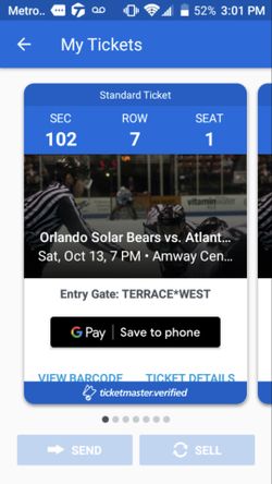 Solar bears tickets