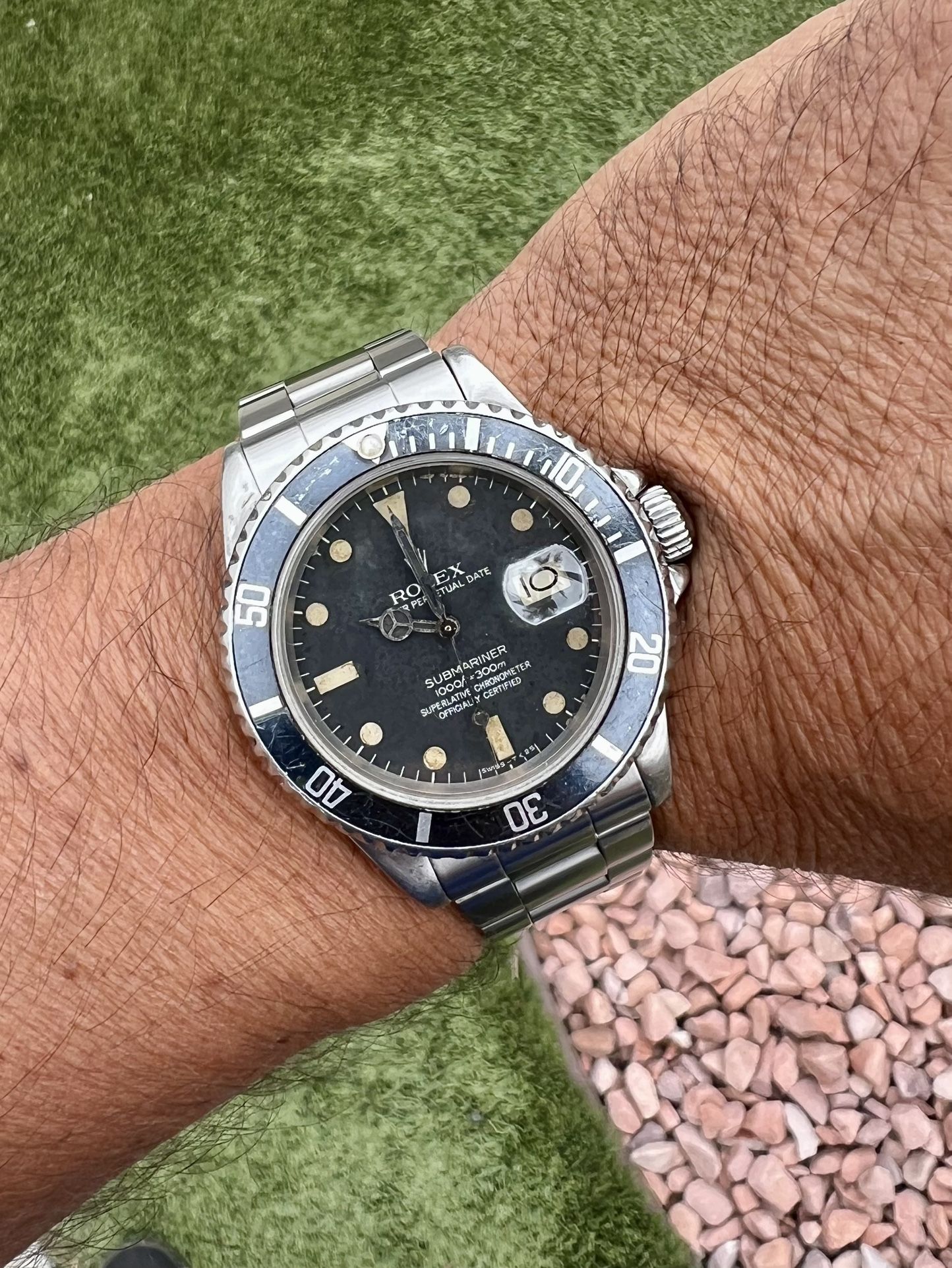 Rolex Submariner 16800 Heavy Patina