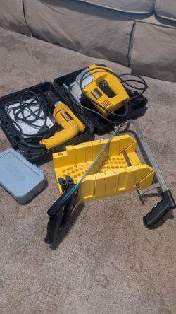 Tools! DeWalt Kreg Stanley