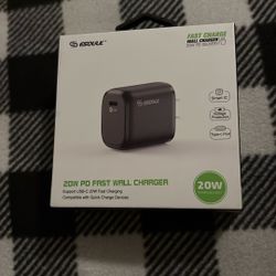 ESOULK Fast Charge Wall Charger 20W PD Supports USB-C