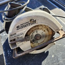 SAW CIRCULAR CRAFTSMAN 7 1/4 INCH 2 1/4 HP HEAVEY DUTY 
